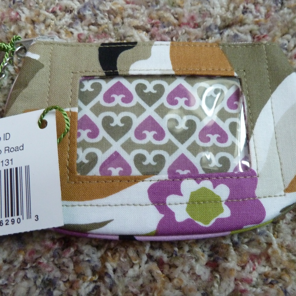 Vera Bradley Clip Zip ID